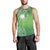 Polynesia Depression Awareness Men Tank Top Sunflower Green Ribbons Polynesian Tattoo