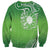 Polynesia Depression Awareness Sweatshirt Sunflower Green Ribbons Polynesian Tattoo