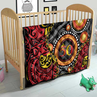 Celebrating 50 Years Papua New Guinea Quilt Aboriginal Mix Papuan Pattern - Polynesian Pride