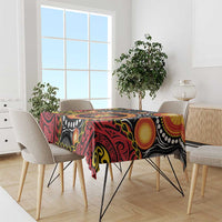 Celebrating 50 Years Papua New Guinea Tablecloth Aboriginal Mix Papuan Pattern LT14 - Polynesian Pride