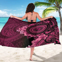 Vanuatu Sarong Hibisus Polynesian Pattern Pink - Polynesian Pride