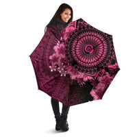 Vanuatu Umbrella Hibisus Polynesian Pattern Pink LT14 - Polynesian Pride
