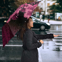 Vanuatu Umbrella Hibisus Polynesian Pattern Pink LT14 - Polynesian Pride