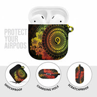 Vanuatu AirPods Case Hibisus Polynesian Pattern Reggae LT14 - Polynesian Pride