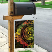 Vanuatu Garden Flag Hibisus Polynesian Pattern Reggae - Polynesian Pride