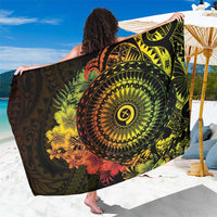 Vanuatu Sarong Hibisus Polynesian Pattern Reggae - Polynesian Pride