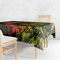 Vanuatu Tablecloth Hibisus Polynesian Pattern Reggae LT14 - Polynesian Pride