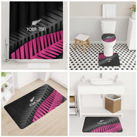 New Zealand Silver Fern Rugby Custom Bathroom Set 2025 All Black Go Champions - Polynesian Pride