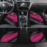 New Zealand Silver Fern Rugby Custom Car Mats 2025 All Black Go Champions - Polynesian Pride