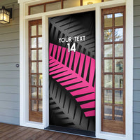 New Zealand Silver Fern Rugby Custom Door Cover 2025 All Black Go Champions - Polynesian Pride