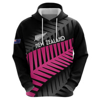 New Zealand Silver Fern Rugby Custom Hoodie 2025 All Black Go Champions - Polynesian Pride