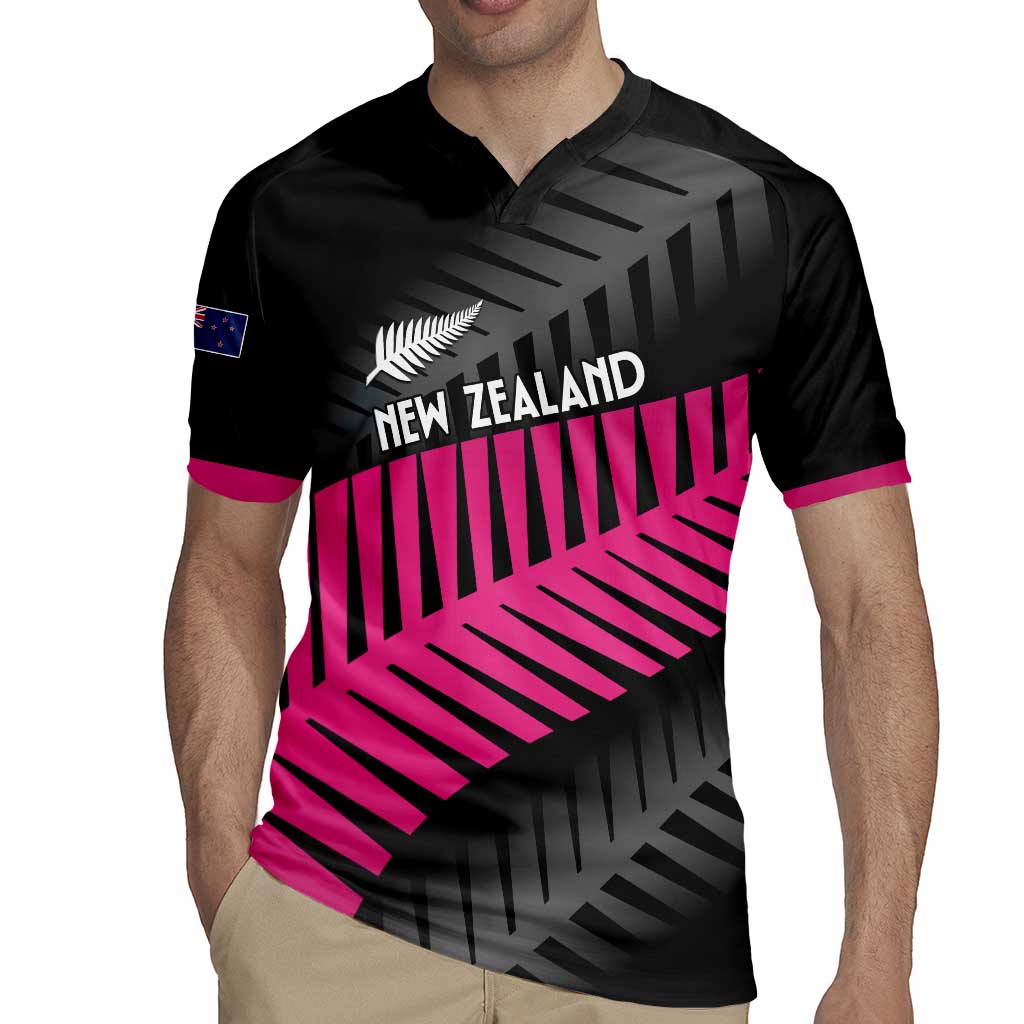 New Zealand Silver Fern Rugby Custom Rugby Jersey 2025 All Black Go Champions - Polynesian Pride