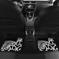 New Zealand South Africa Rugby Car Mats Springboks Kente All Black Maori Together - Polynesian Pride