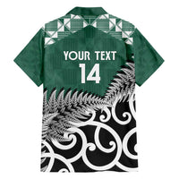 New Zealand South Africa Rugby Custom Family Matching Off Shoulder Short Dress and Hawaiian Shirt Springboks Kente All Black Maori Together - Polynesian Pride