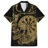 New Zealand Darts Hawaiian Shirt Skull In Dart We Trust Maori Pattern - Polynesian Pride