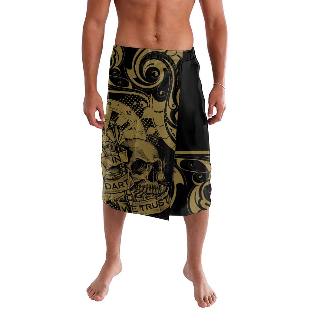 New Zealand Darts Lavalava Skull In Dart We Trust Maori Pattern - Polynesian Pride