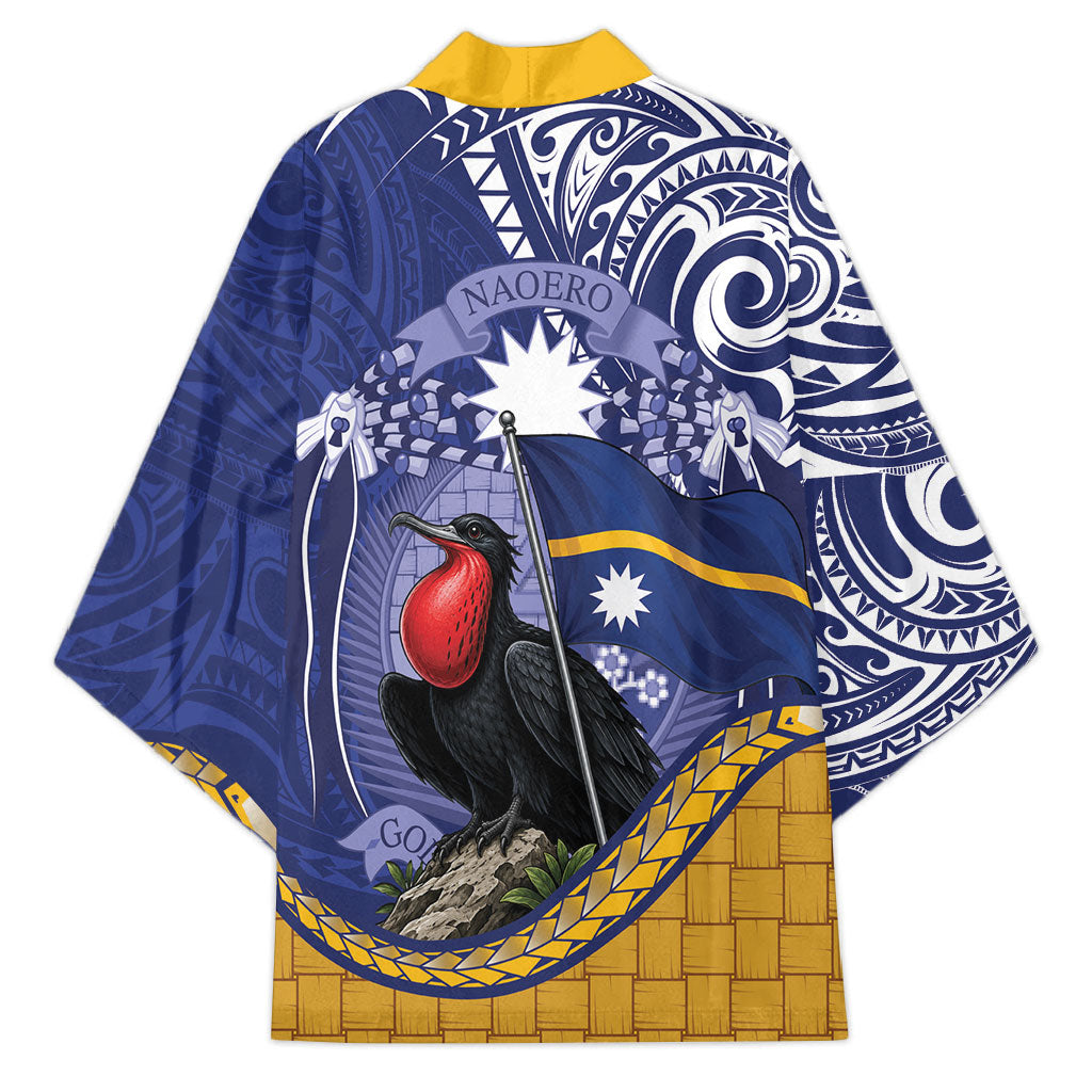 Magnificent Frigatebird Nauru Kimono Pandanus Weaving Polynesian Pattern LT14 - Polynesian Pride