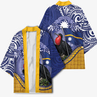 Magnificent Frigatebird Nauru Kimono Pandanus Weaving Polynesian Pattern LT14 - Polynesian Pride