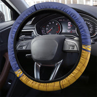Magnificent Frigatebird Nauru Steering Wheel Cover Pandanus Weaving Polynesian Pattern LT14 - Polynesian Pride