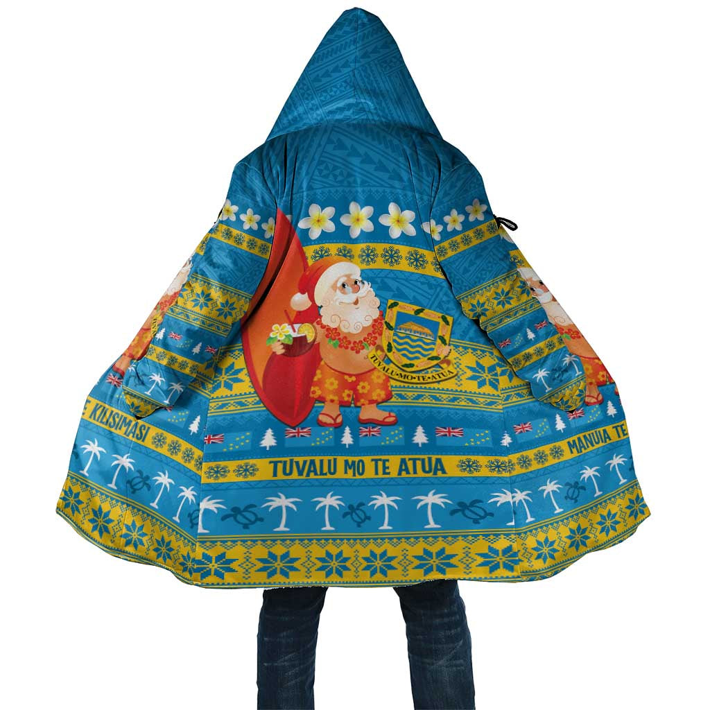 Tuvalu Christmas Cloak Cute Santa Manuia te Kilisimasi - Polynesian Pride