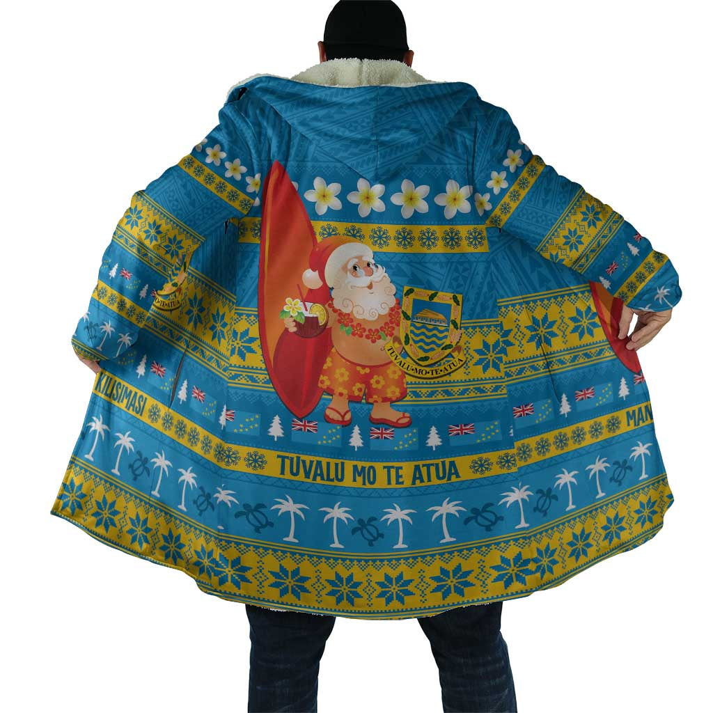 Tuvalu Christmas Cloak Cute Santa Manuia te Kilisimasi - Polynesian Pride