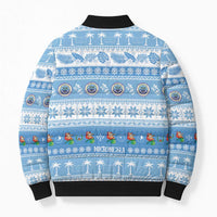 FSM Christmas Bomber Puffer Jacket Merry Xmas Federated States of Micronesia - Polynesian Pride
