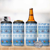 FSM Christmas 4 in 1 Can Cooler Tumbler Merry Xmas Federated States of Micronesia - Polynesian Pride