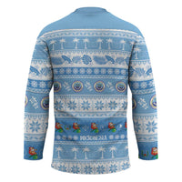 FSM Christmas Hockey Jersey Merry Xmas Federated States of Micronesia - Polynesian Pride