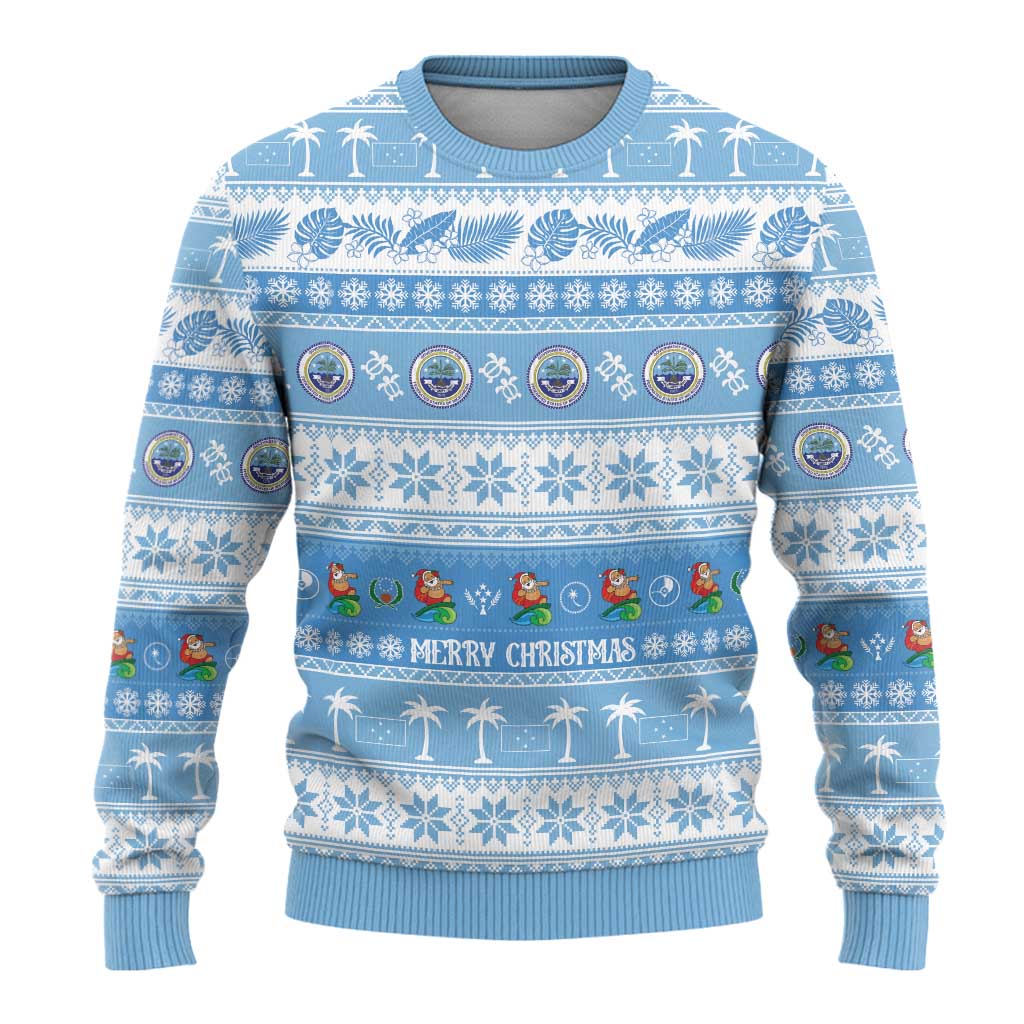FSM Christmas Ugly Christmas Sweater Merry Xmas Federated States of Micronesia - Polynesian Pride