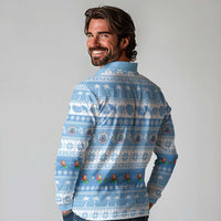 FSM Christmas Long Sleeve Polo Shirt Merry Xmas Federated States of Micronesia - Polynesian Pride