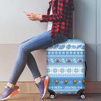 FSM Christmas Luggage Cover Merry Xmas Federated States of Micronesia - Polynesian Pride