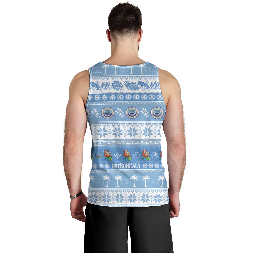 FSM Christmas Men Tank Top Merry Xmas Federated States of Micronesia - Polynesian Pride