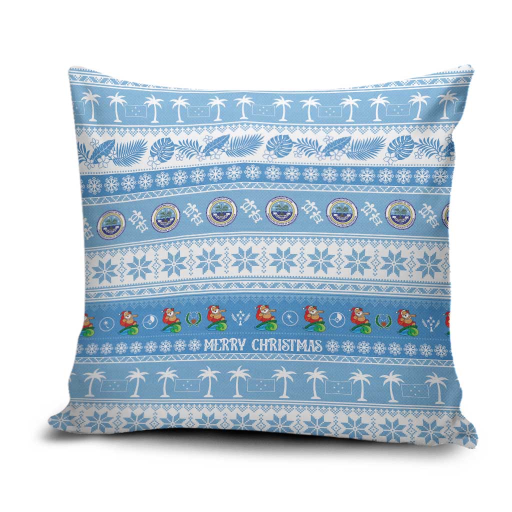 FSM Christmas Pillow Cover Merry Xmas Federated States of Micronesia - Polynesian Pride