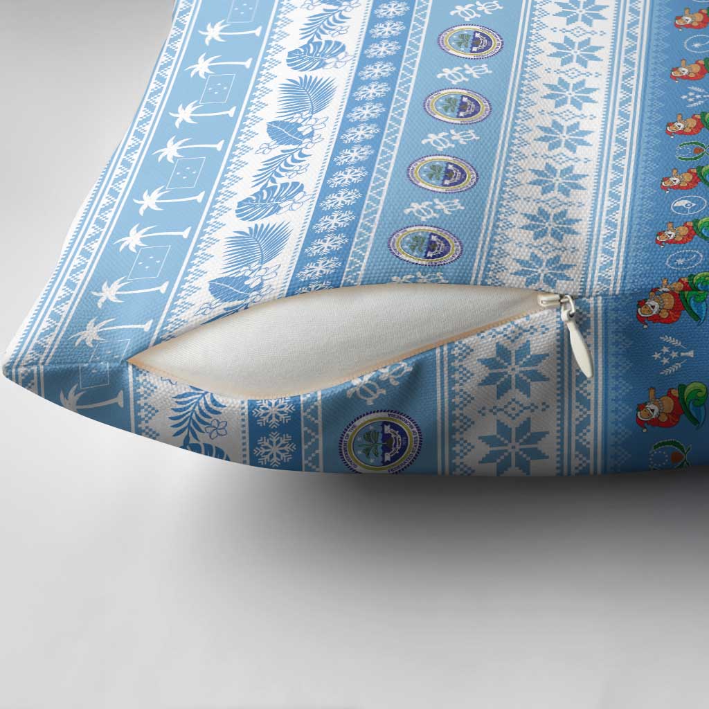 FSM Christmas Pillow Cover Merry Xmas Federated States of Micronesia - Polynesian Pride