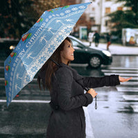 FSM Christmas Umbrella Merry Xmas Federated States of Micronesia - Polynesian Pride