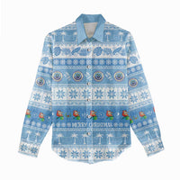 FSM Christmas Women Casual Shirt Merry Xmas Federated States of Micronesia - Polynesian Pride