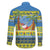 Palau Christmas Family Matching Long Sleeve Bodycon Dress and Hawaiian Shirt Chilling Santa Ungil Kurismas - Polynesian Pride