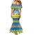 Palau Christmas Family Matching Mermaid Dress and Hawaiian Shirt Chilling Santa Ungil Kurismas - Polynesian Pride