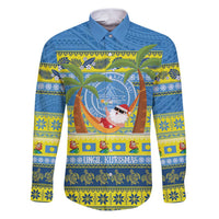 Palau Christmas Family Matching Puletasi and Hawaiian Shirt Chilling Santa Ungil Kurismas - Polynesian Pride