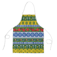 Solomon Islands Christmas Apron The Solomons Melanesian Meri Krismas - Polynesian Pride