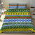 Solomon Islands Christmas Bedding Set The Solomons Melanesian Meri Krismas - Polynesian Pride