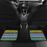 Solomon Islands Christmas Car Mats The Solomons Melanesian Meri Krismas - Polynesian Pride