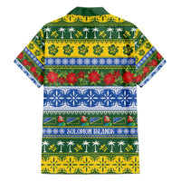 Solomon Islands Christmas Family Matching Summer Maxi Dress and Hawaiian Shirt The Solomons Melanesian Meri Krismas - Polynesian Pride