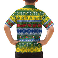 Solomon Islands Christmas Hawaiian Shirt The Solomons Melanesian Meri Krismas - Polynesian Pride
