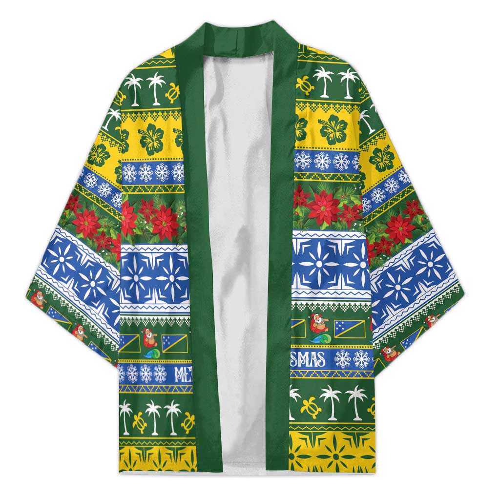 Solomon Islands Christmas Kimono The Solomons Melanesian Meri Krismas - Polynesian Pride