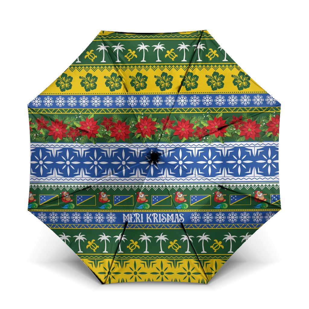 Solomon Islands Christmas Umbrella The Solomons Melanesian Meri Krismas - Polynesian Pride