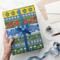 Solomon Islands Christmas Wrapping Paper The Solomons Melanesian Meri Krismas - Polynesian Pride