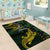 Solomon Islands Area Rug 677 Proud Crocodile Melanesian Pattern - Polynesian Pride