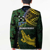Solomon Islands Blazer 677 Proud Crocodile Melanesian Pattern - Polynesian Pride