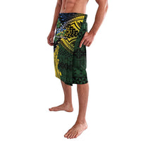 Solomon Islands Lavalava 677 Proud Crocodile Melanesian Pattern - Polynesian Pride